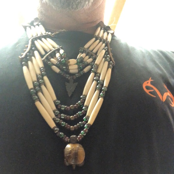 NATIVE AMERICAN NECKLACE - Picture 1 of 1